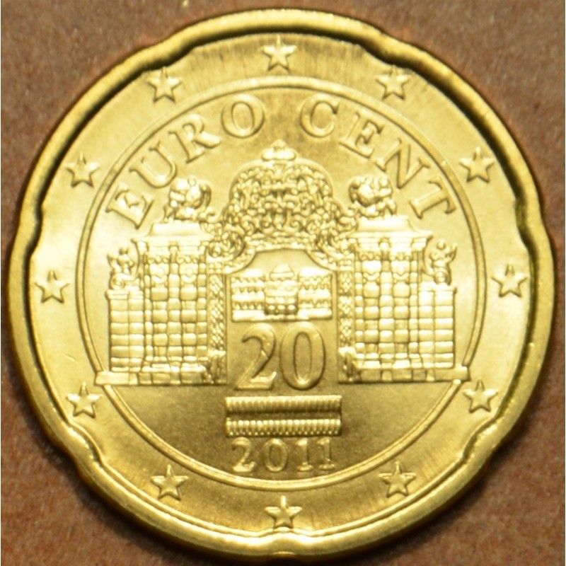 Euromince mince 20 cent Rakúsko 2011 (UNC)