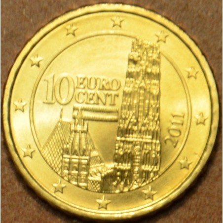 euroerme érme 10 cent Ausztria 2011 (UNC)