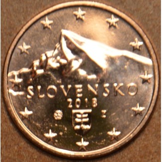 Euromince mince 1 cent Slovensko 2018 (UNC)