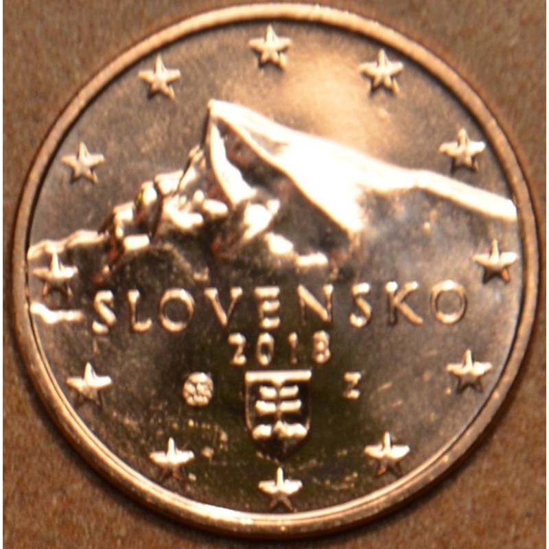 eurocoin eurocoins 1 cent Slovakia 2018 (UNC)