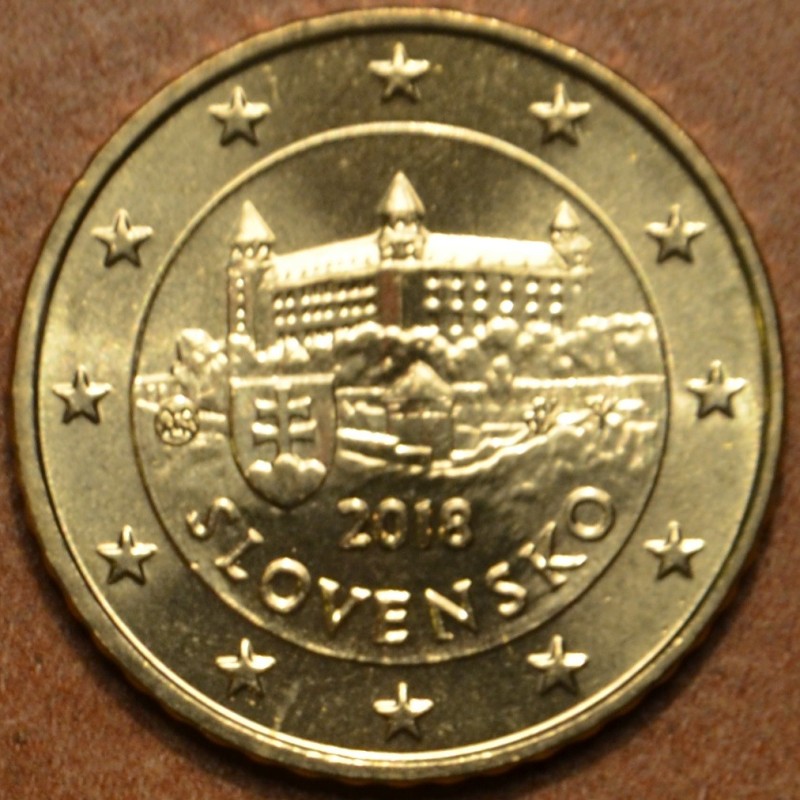 eurocoin eurocoins 10 cent Slovakia 2018 (UNC)