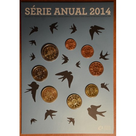 eurocoin eurocoins Portugal 2014 set of 8 coins (UNC)