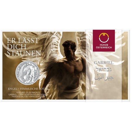 euroerme érme 10 Euro Ausztria 2017 Gabriel (BU)