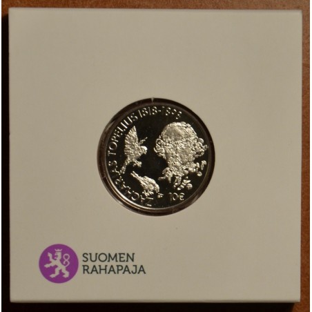 euroerme érme 10 Euro Finnország 2018 - Zacharias Topelius (Proof)