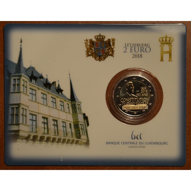 eurocoin eurocoins 2 Euro Luxembourg 2018 - The 150th anniversary o...