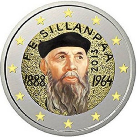 Euromince mince 2 Euro Fínsko 2013 - 125. výročie narodenia Frans E...