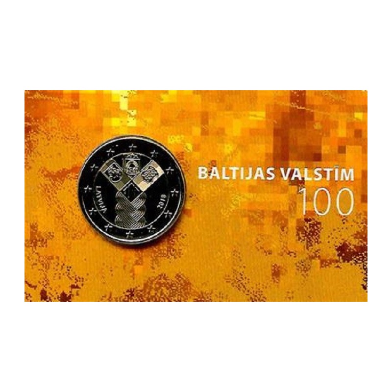 eurocoin eurocoins 2 Euro Latvia 2018 - Baltic Community Issue - 10...