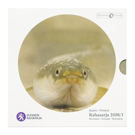 Euromince mince Fínsko 2018 - sada 8 euromincí I. (BU)