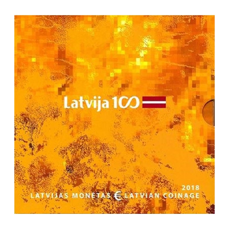 eurocoin eurocoins Latvia 2018 set of 9 eurocoins (BU)