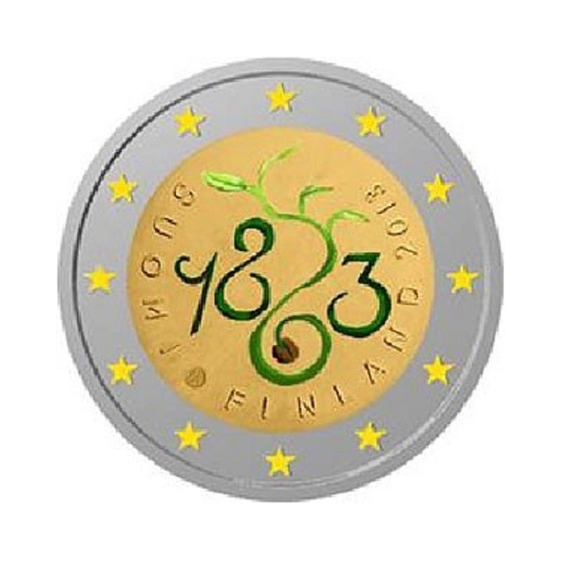 Euromince mince 2 Euro Fínsko 2013 - 150. výročie Parlamentu 1863 (...