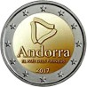 Euromince mince 2 Euro Andorra 2017 - Pyrenejská krajina (UNC)