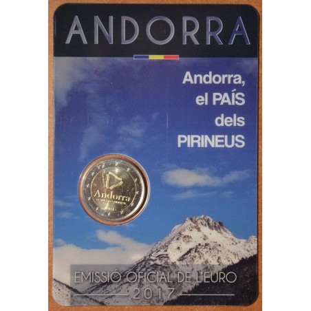 eurocoin eurocoins 2 Euro Andorra 2017 - The Pyrenean country (BU c...