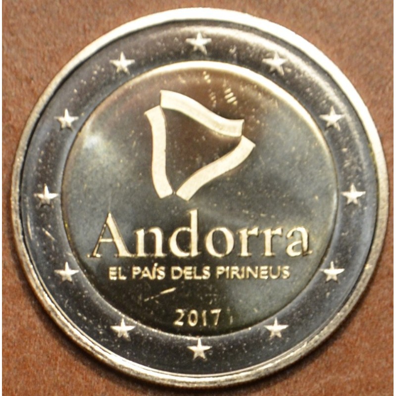 eurocoin eurocoins 2 Euro Andorra 2017 - The Pyrenean country (UNC)