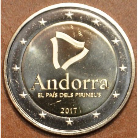 Euromince mince 2 Euro Andorra 2017 - Pyrenejská krajina (UNC)
