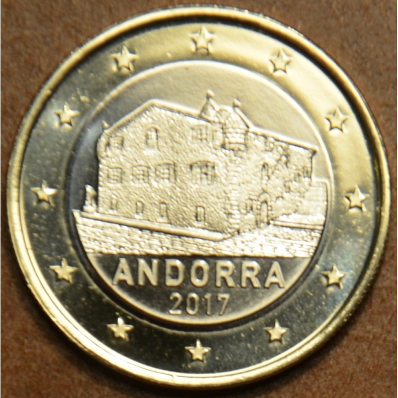 Euromince mince 1 Euro Andorra 2017 (UNC)