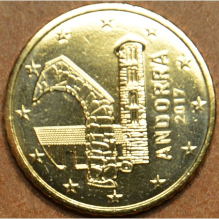 Euromince mince 50 cent Andorra 2017 (UNC)