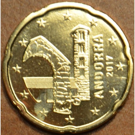 Euromince mince 20 cent Andorra 2017 (UNC)