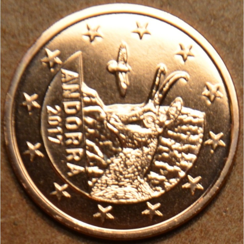 euroerme érme 5 cent Andorra 2017 (UNC)