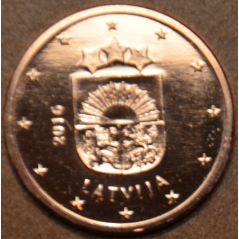 eurocoin eurocoins 1 cent Latvia 2016 (UNC)