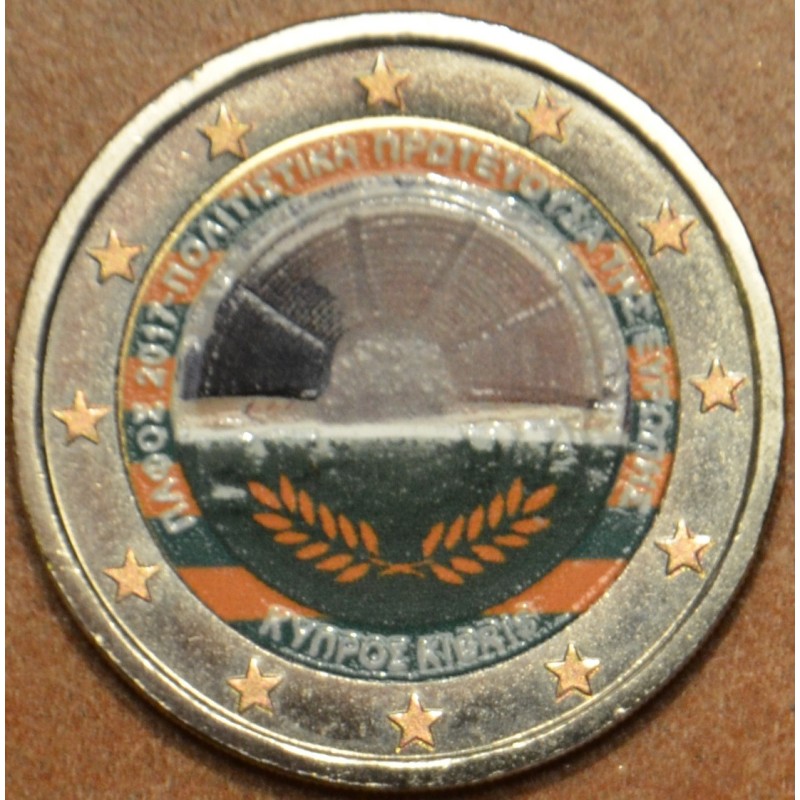 Euromince mince 2 Euro Cyprus 2017 - Pafos - mesto kultúry III. (fa...
