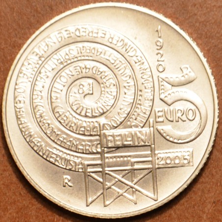 euroerme érme 5 Euro Olaszország 2005 - Federico Fellini (BU)