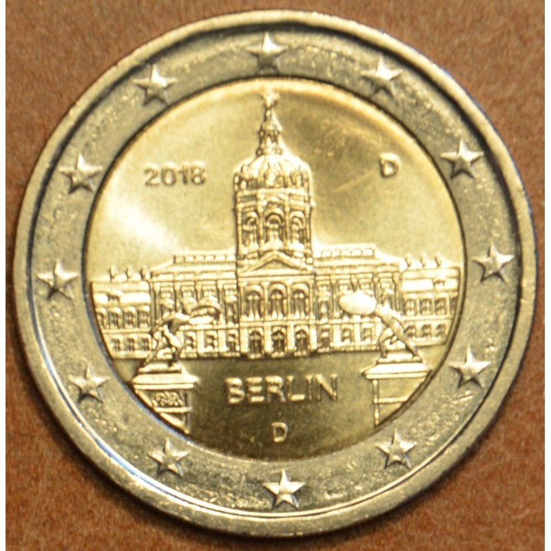 eurocoin eurocoins 2 Euro Germany 2018 \\"D\\" Berlin: Scharlottenb...