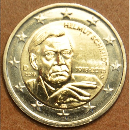 Euromince mince 2 Euro Nemecko 2018 \\"G\\" Helmut Schmidt (UNC)