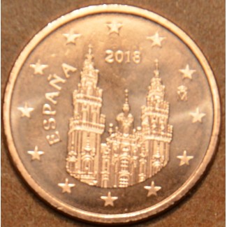 euroerme érme 1 cent Spanyolország 2018 (UNC)