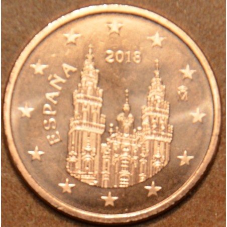 euroerme érme 2 cent Spanyolország 2018 (UNC)