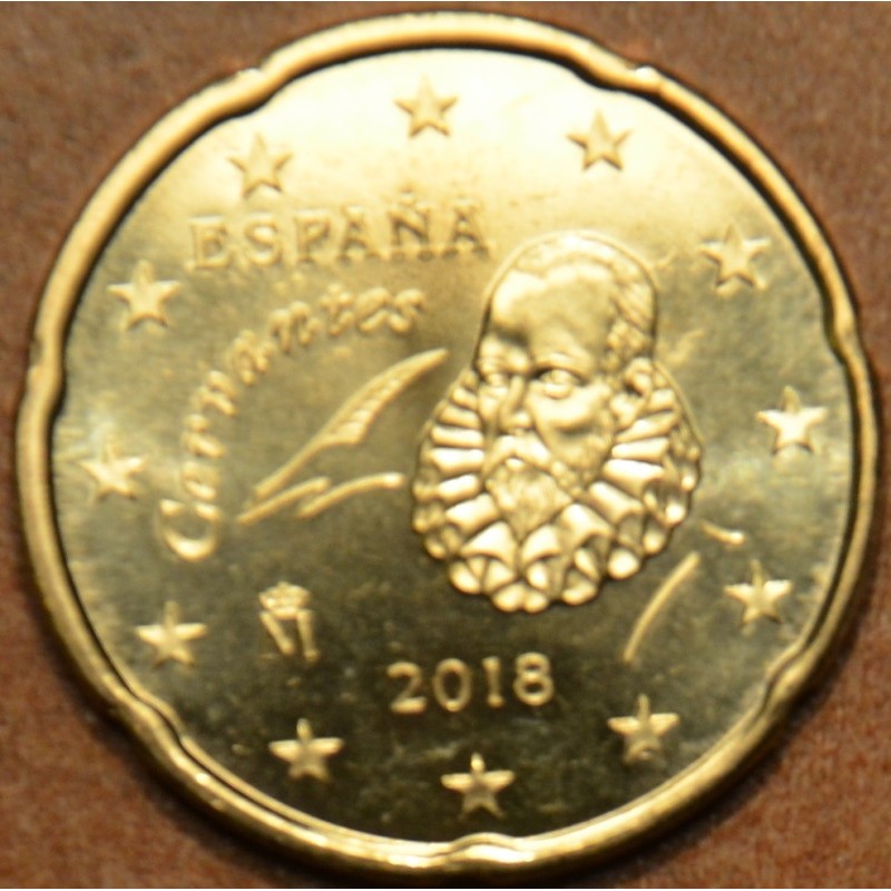 Euromince mince 20 cent Španielsko 2018 (UNC)
