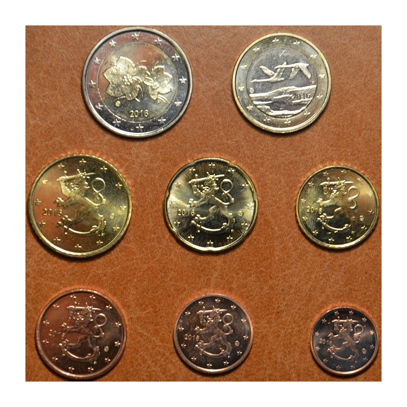 Euromince mince Fínsko 2018 sada 8 euromincí (UNC)
