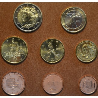 Euromince mince Sada 8 talianskych mincí 2016 (UNC)