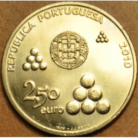 Euromince mince 2,5 Euro Portugalsko 2010 - Torres Lines (UNC)