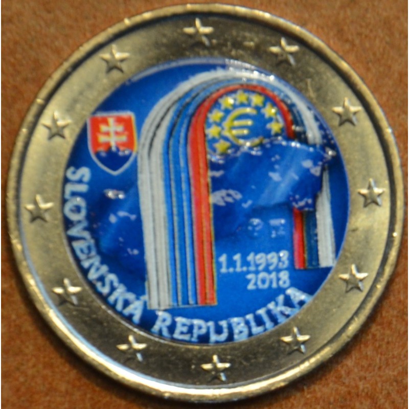 euroerme érme 2 Euro Szlovákia 2018 - Szlovákia 25. évfordulója V. ...