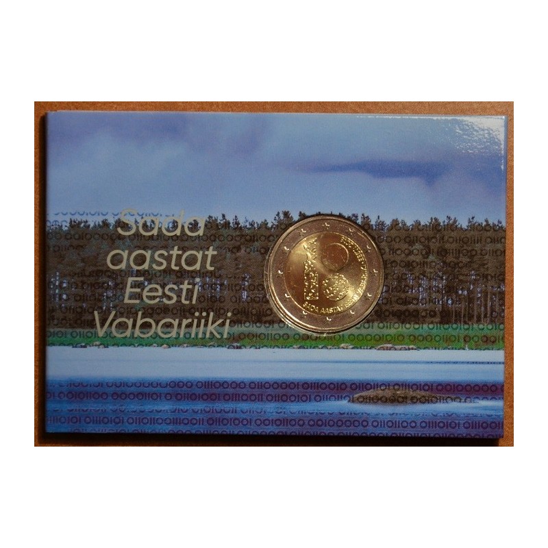 eurocoin eurocoins 2 Euro Estonia 2018 - 100 years of independence ...