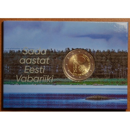 Euromince mince 2 Euro Estónsko 2018 - Sté výročie nezávislosti Est...