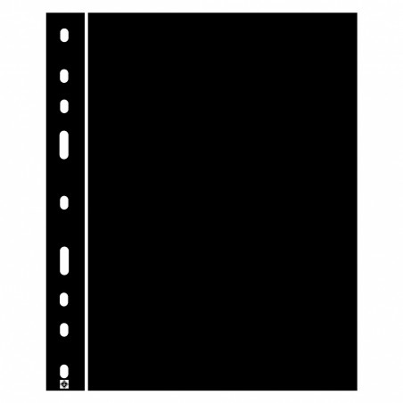 Euromince mince 10 ks deliacich listov OPTIMA čiernej farby