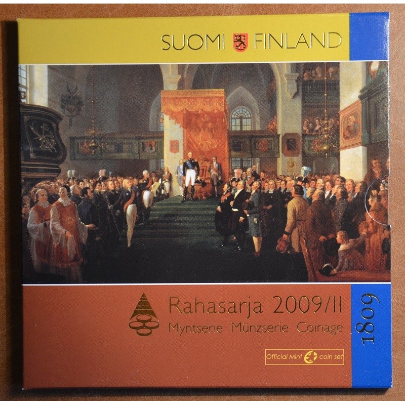 euroerme érme Finnország 2009 - 9 részes forgalmi sor II. (BU)