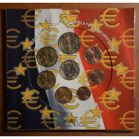 euroerme érme Franciaország 2004 - 8 részes forgalmi sor (BU)