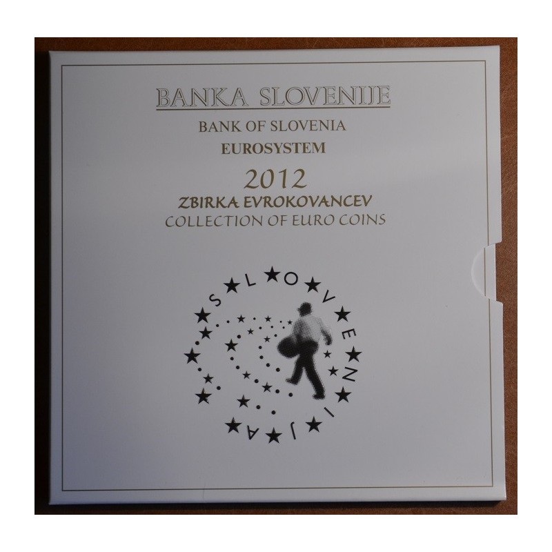 euroerme érme Szlovénia 2012 - 10 darabos forgalmi sor (BU)
