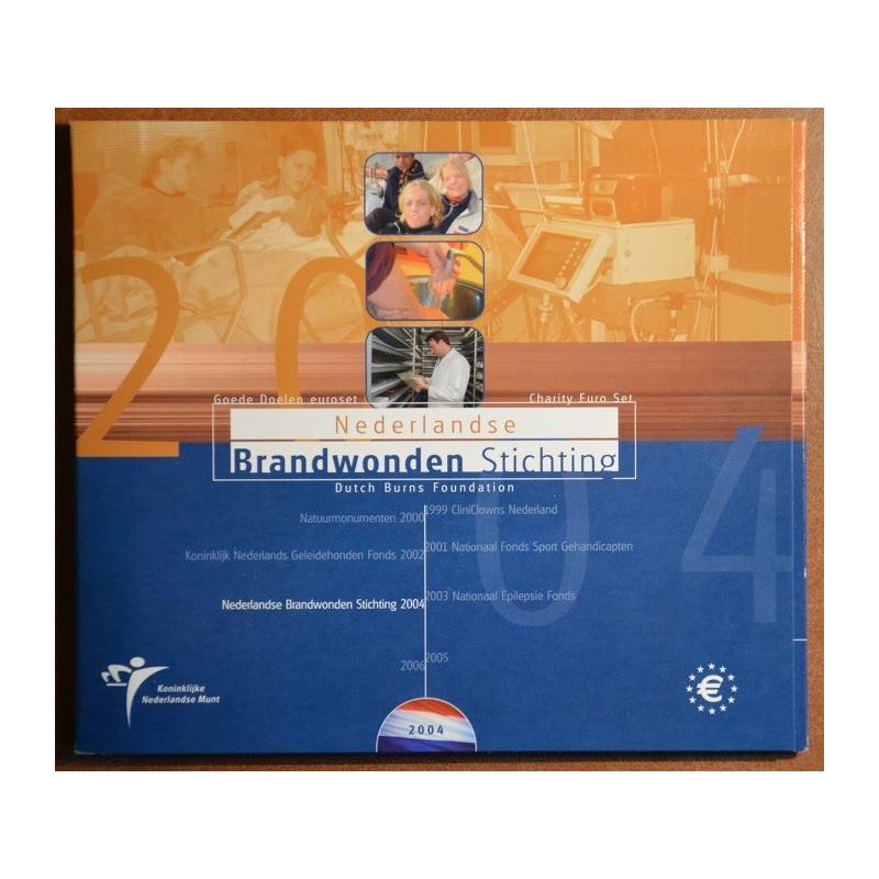 euroerme érme Holland 8 részes forgalmi sor 2004 (BU)