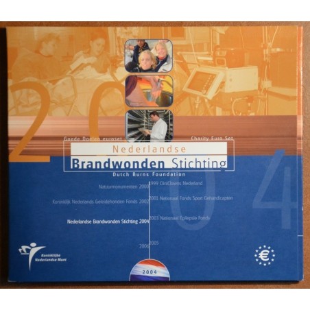 eurocoin eurocoins Set of 8 coins Netherlands 2004 (BU)