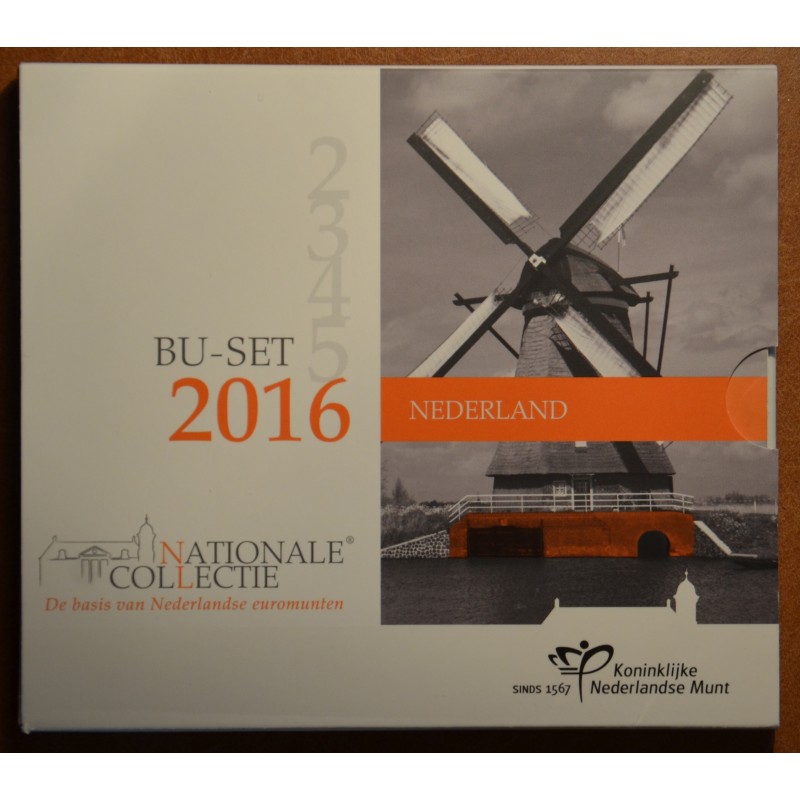 euroerme érme 8 darabos forgalmi sor Hollandia 2016 (BU)
