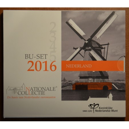 Euromince mince 8 dielna sada Holandsko 2016 (BU)