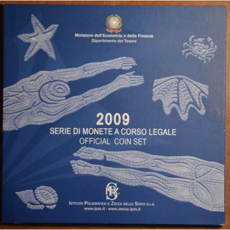 Euromince mince Taliansko 2009 sada s 2 Euro a 5 Euro pamätnou minc...