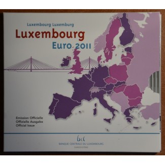 Set of 9 coins Luxembourg 2011 (BU)