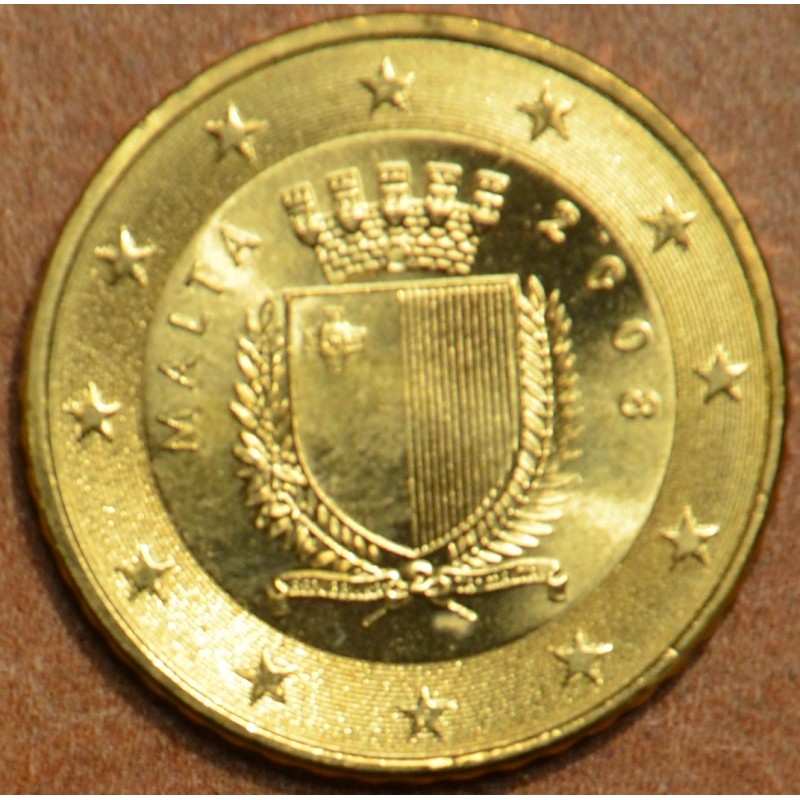 Euromince mince 50 cent Malta 2008 (UNC)