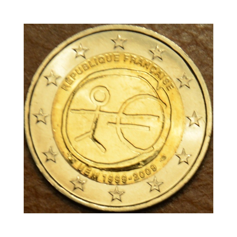 eurocoin eurocoins Damaged 2 Euro France 2009 - 10th Anniversary of...