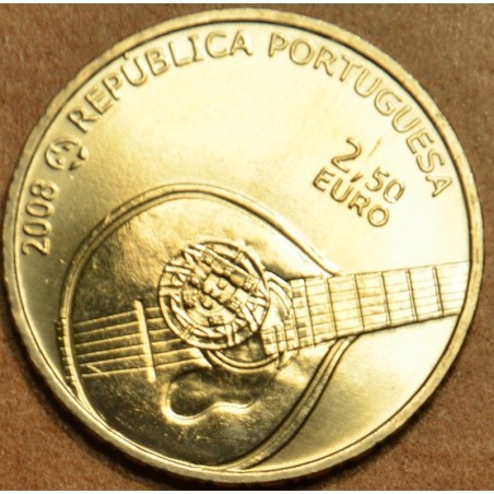 Euromince mince 2,5 Euro Portugalsko 2008 - Fado (UNC)