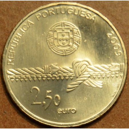 euroerme érme 2,5 Euro Portugália 2009 - Belém tornya (UNC)